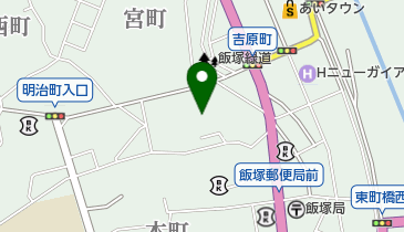 絹綿衣料のワタナベの地図画像