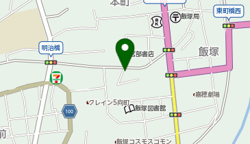 三番青果店の地図画像