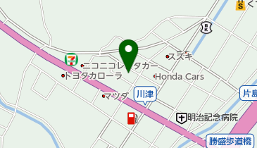 井田整骨院の地図画像