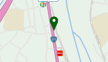 オレンジファクトリー古着倉庫の地図画像