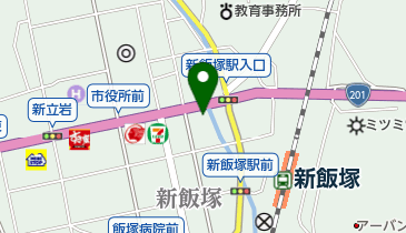 富国生命保険相互会社飯塚営業所の地図画像