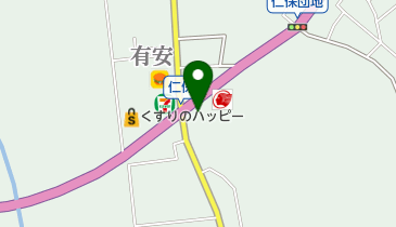 雀荘和の地図画像