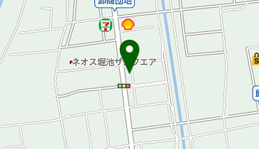 めがねのツカハラの地図画像