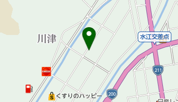 瑠璃薬局川津店の地図画像