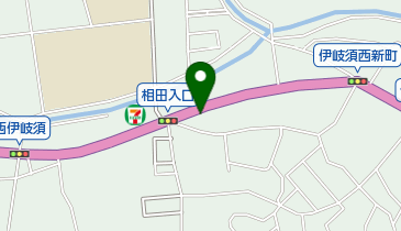 桃太郎理容室の地図画像