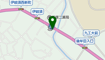 八谷理容院の地図画像