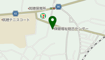 飯塚市役所 筑穂保健福祉総合センターの地図画像