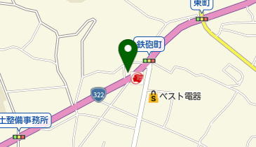 有限会社後藤商店の地図画像