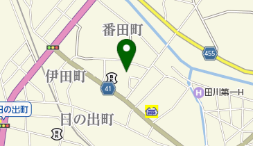 井上鍼灸院の地図画像