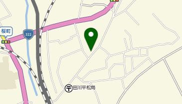 日本キリスト教団田川教会の地図画像