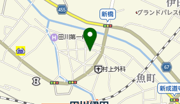 田川自動車部品商会の地図画像