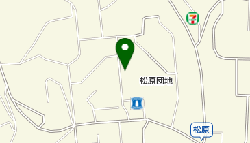 原田鮮魚松原店の地図画像
