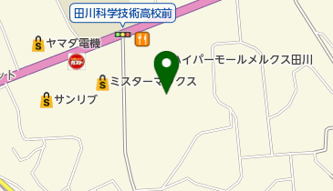 柏木商店 メルクス田川店の地図画像