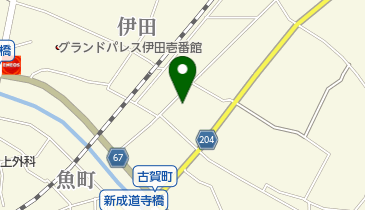 明乳はかたの地図画像