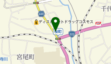 かきの仏壇店の地図画像
