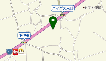 ペットの美容室arfの地図画像