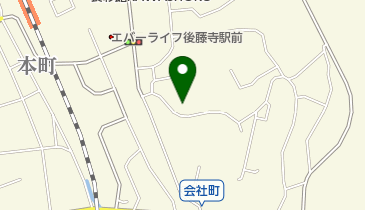 松田商店の地図画像