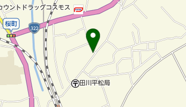 畑中理容店の地図画像