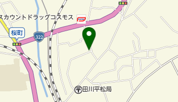 ヘアーサロン田丸の地図画像