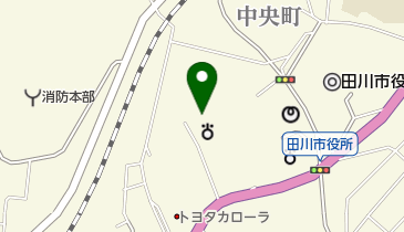 福岡地方検察庁田川支部の地図画像