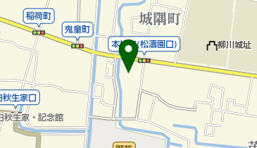 西海岸柳川店の地図画像