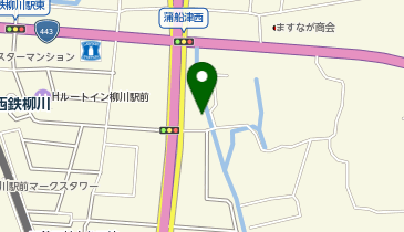 どんどん亭柳川店の地図画像