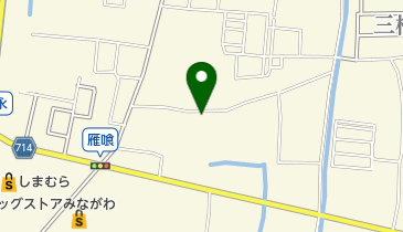 柳川華道専門教室の地図画像