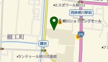 柳川市 藤吉学童保育クラブの地図画像