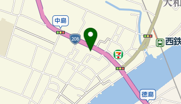 有明美容室の地図画像