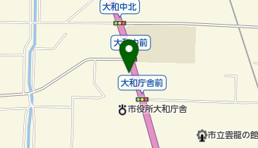 龍クリーニング大和店の地図画像