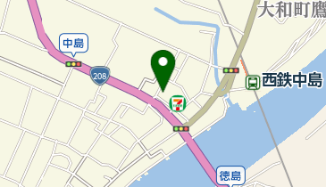 平川呉服店の地図画像