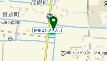 柳川整骨院の地図画像