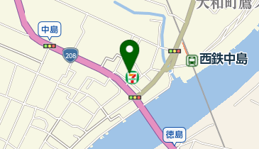 田中鮮魚店の地図画像