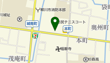吉岡時計店の地図画像
