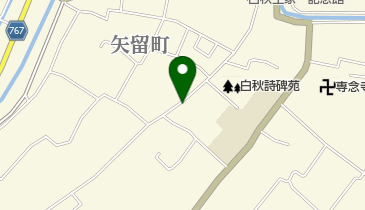 からたち美容室の地図画像