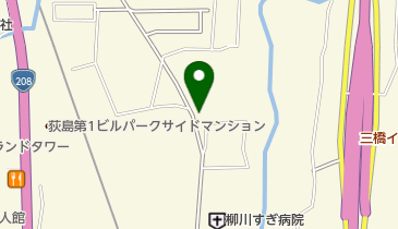 フク美容室の地図画像