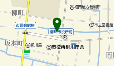 柳川地区不動産協業会の地図画像