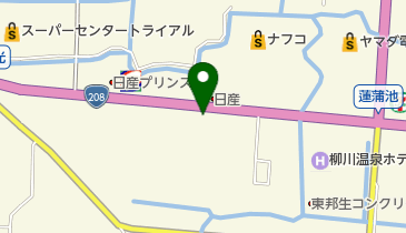 はら仏壇柳川本店の地図画像