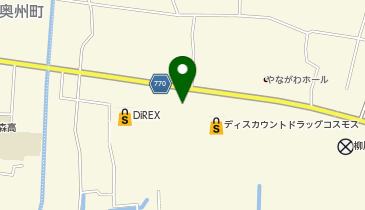 メガネは野口屋官庁通店の地図画像