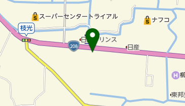 メガネの立石柳川店の地図画像