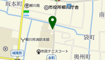 ふじ屋理容店の地図画像