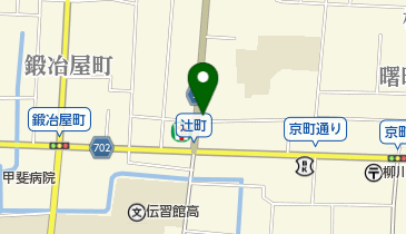 甲斐田レコード店の地図画像