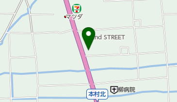 オカジマ作業服センター八女店の地図画像