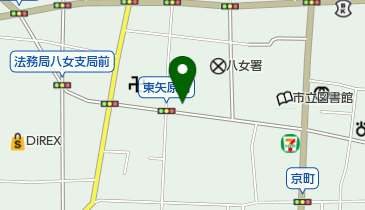 つるの靴の地図画像