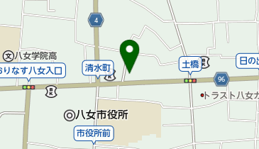 社団法人八女青年会議所の地図画像