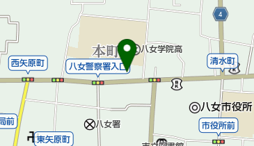 社団法人八女筑後歯科医師会の地図画像