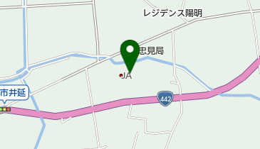 JAふくおか八女 アグリセンター八女の地図画像