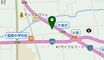 タナカモータースの地図画像