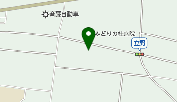 西日本新聞エリアセンター八女西の地図画像