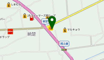 ハリカ八女店の地図画像